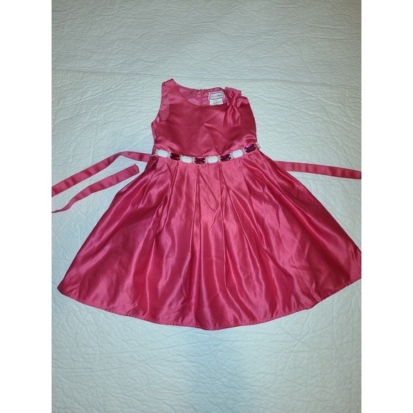 4T hot pink Sugar Plum dress - Picture 1 of 6
